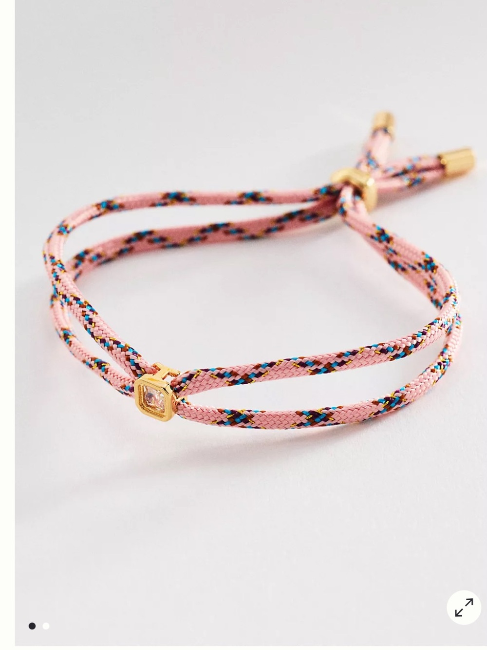 NWT Anthropologie Corded Layer Bracelet